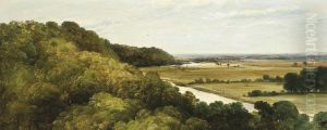 View Of Clifden Looking Towards Maidenhead by Frederick Richard Lee, R.A.