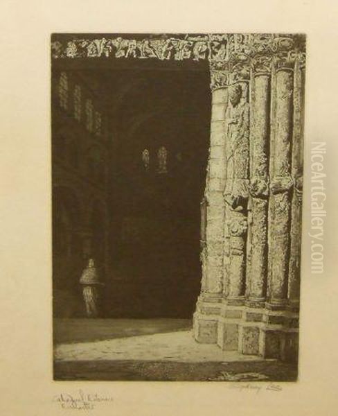 "cathedral Entrance
Rochester" - view 1