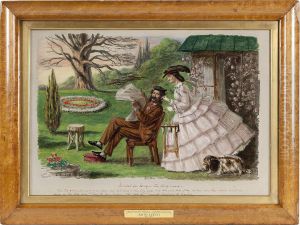Married For Money - The Honeymoon by John Leech