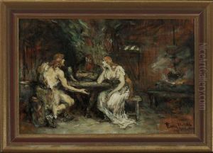 "siegfried Und Brunhilde" by Ferdinand Leeke