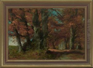 "buchen Am Starnbergersee". by Ferdinand Leeke
