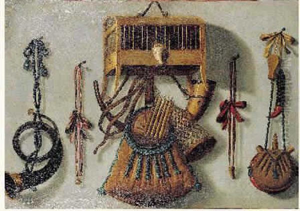 Nature Morte Aux Instruments De Chasse - view 1