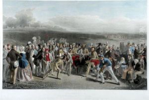 The Golfers by Charles Lees