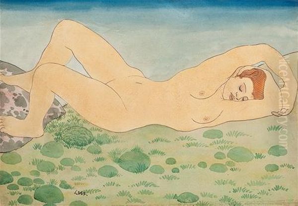Reclining Nude - view 1