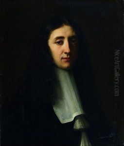 Portrait De Monsieur Delaporte, Procureur Du Roi by Claude Lefebvre