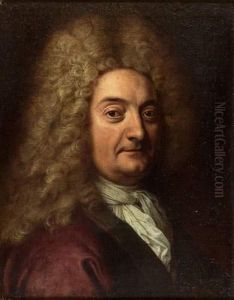 Portrait De Monsieur Paillet by Claude Lefebvre