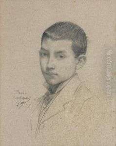 Portrait De Paul Lefebvre by Jules Joseph Lefebvre