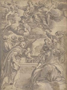 The Assumption Of The Virgin by Valentin Lefebvre