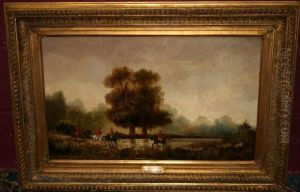 Fox Hunting Scene