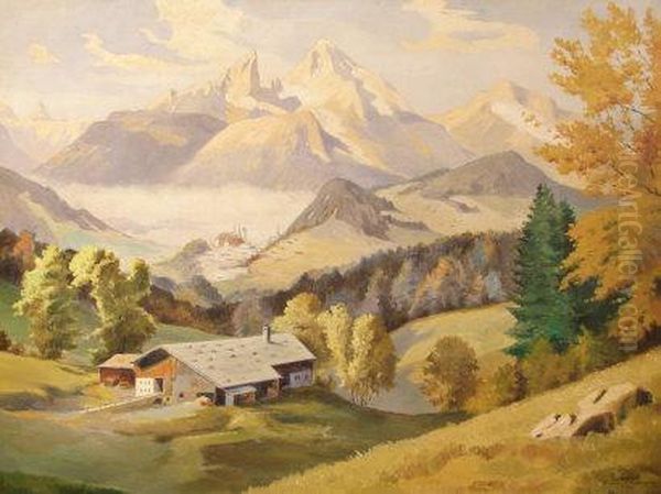 View Of Summer Alpine Landscape - view 1