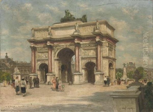 L'arc De Triumphe Du Carousel, Paris - view 1