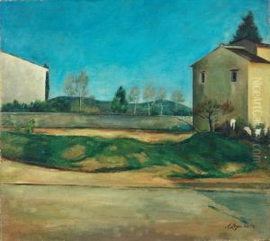 Paesaggio by Achille Lega