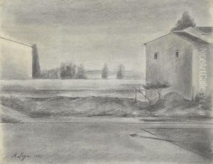 Paesaggio by Achille Lega