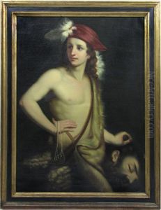 David And The Slain Goliath by Giovanni Lega