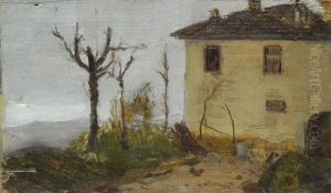Paesaggio - Fondo Del Cofanetto Riccomanni