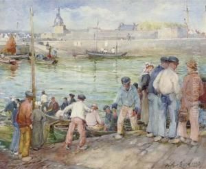 Landing Fish, Concarneau