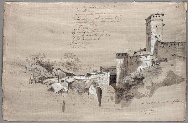 View Of The Ramparts Of Fribourg - view 1
