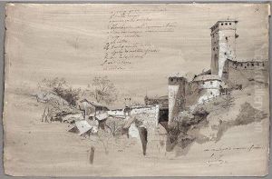 View Of The Ramparts Of Fribourg