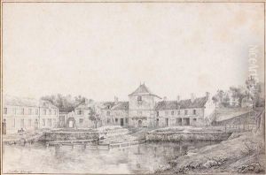 Vue D'une Maison De Maitre by Jean-Francois Legillon