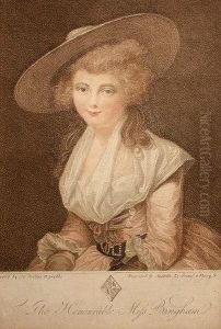 "the Honourable Miss Bingham" by Auguste Claude Legrand