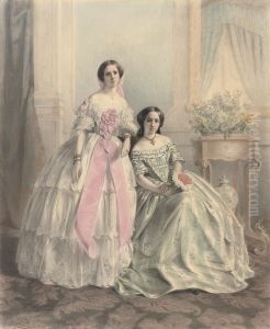 The Debutantes by Auguste Claude Legrand