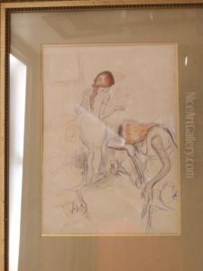 Danseuses A Leur Toilette by Louis Legrand