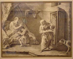 Isaac And Jacob by L. Lehman