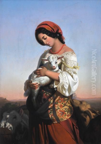 The Italian Shepherdess - view 1