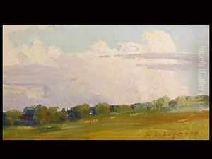 Ludwig, Paysage Valaisan by Wilhelm Ludwig Lehmann
