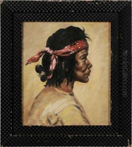 Sketch Of A Navajo Boy by William Robinson Leigh