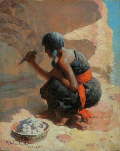 Getting Clay For Pottery - view 1