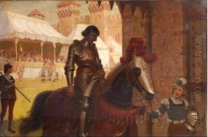 Dopo Il Torneo by Edmund Blair Blair Leighton