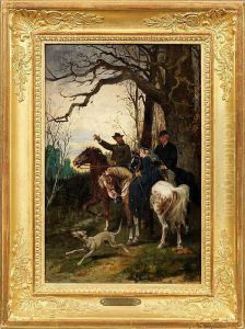 "am Waldessaum".originaltitel by Jacobus Leisten