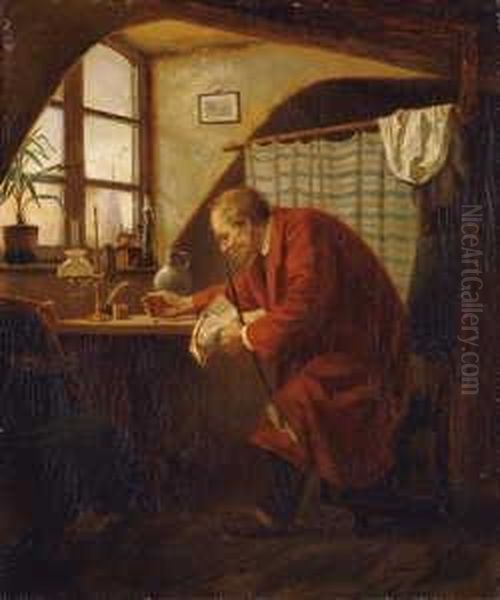 Signiert Unten Rechts: J. Leisten. - view 1