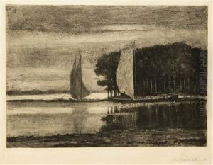 A Motif From Muggelsee by Walter Leistikow