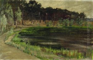 Seeufer by Walter Leistikow