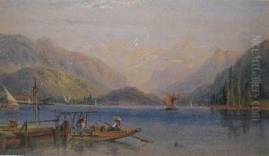 North Italian Lake Scene