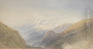 Snow-capped Peak by William Leighton Leitch