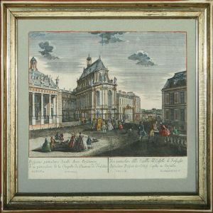 La Chapelle Du Chateau De Versailles by Balthazar Frederic Leizelt