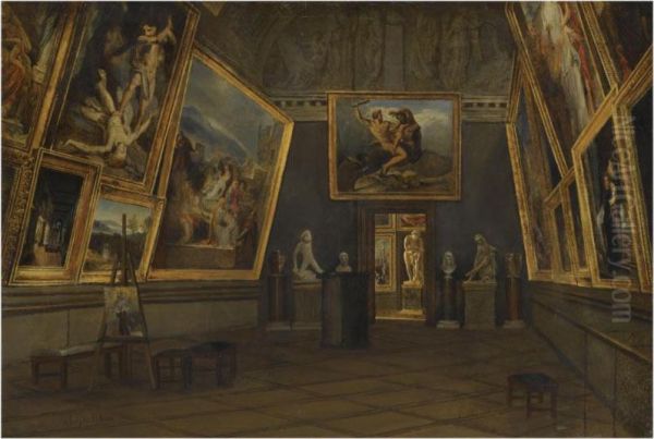 A View Of The Interior Of A Museum - view 1