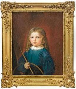 Portraiteines Spielenden Kindes Mit Reifen