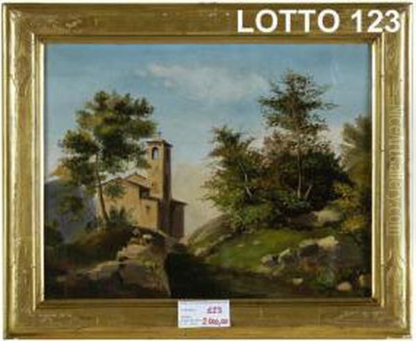 Paesaggio Con Chiesa - view 1