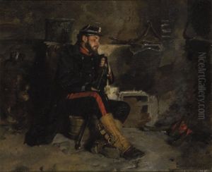 Hussard by Alexandre Louis Leloir