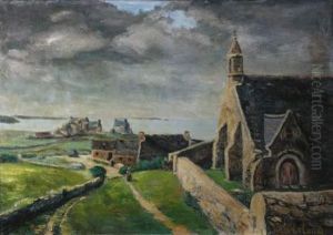 Village Breton by Paul Lelong