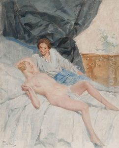 An Intimate Moment by Rene Lelong