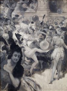 Le Bal Masque by Rene Lelong