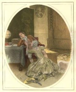La Lecon D'amour Dans Un Parc by Rene Lelong
