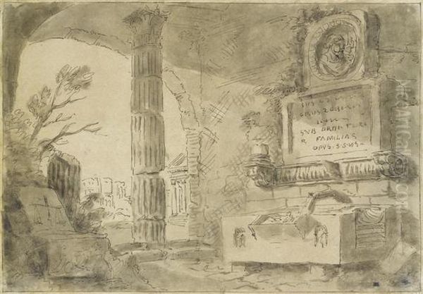 Capriccio With Ruins - view 1