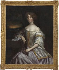 Portrait Of A Lady With Pearl Jewels
