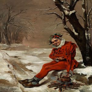 Jester Warming Himselfby The Fire